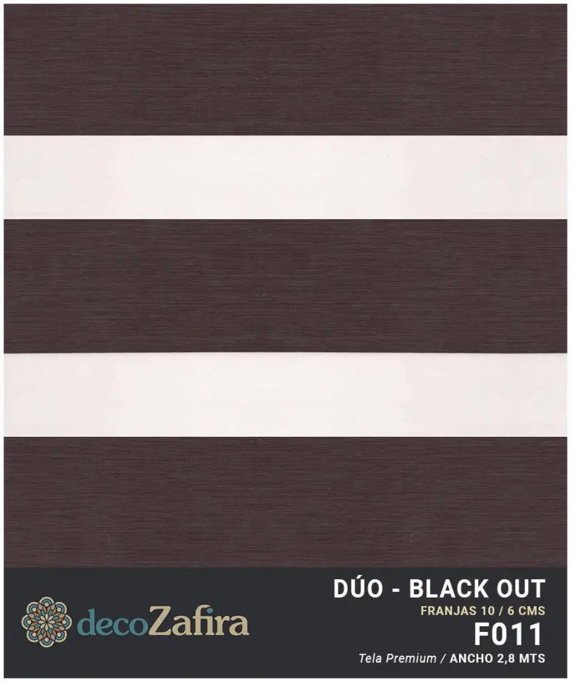 roller DUO BLACK OUT premium decozafira