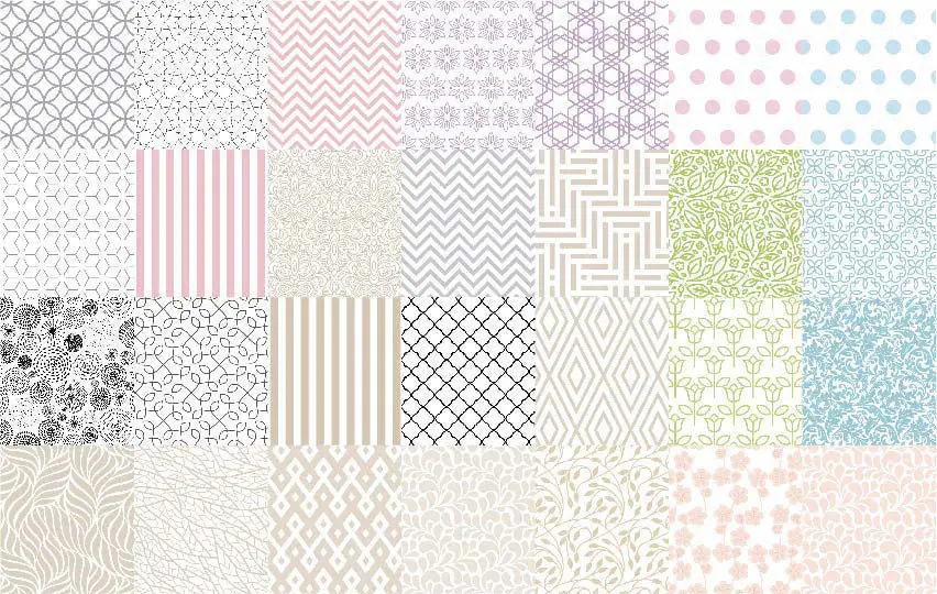 Roller diseños pattern unicolor Decozafira