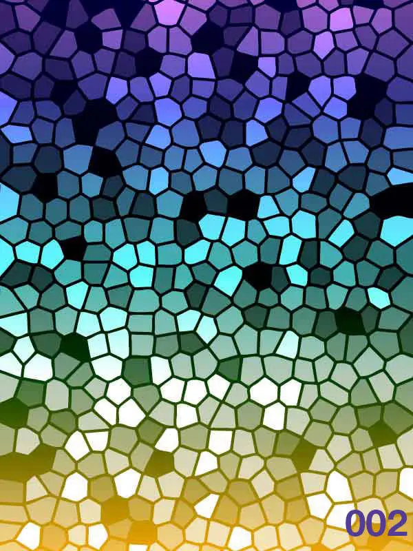 Diseño vitral Decozafira empavonado vitrales